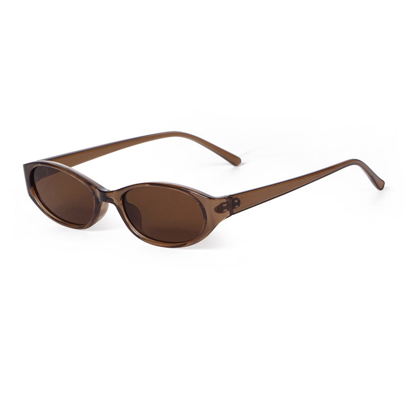 New Oval Cat-Eye Sunglasses for Men & Women – High-End Vintage Retro Sun Glasses
