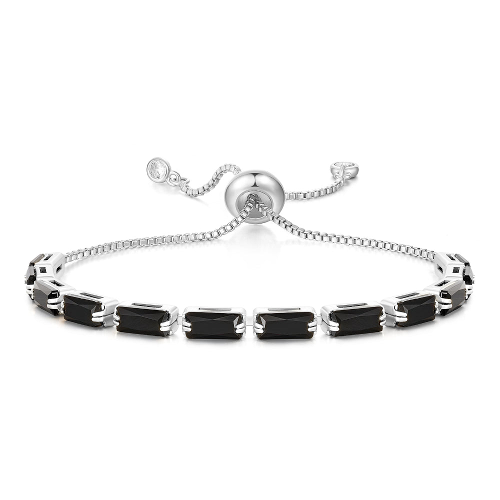 Adjustable Slider Tennis Bracelets for Women