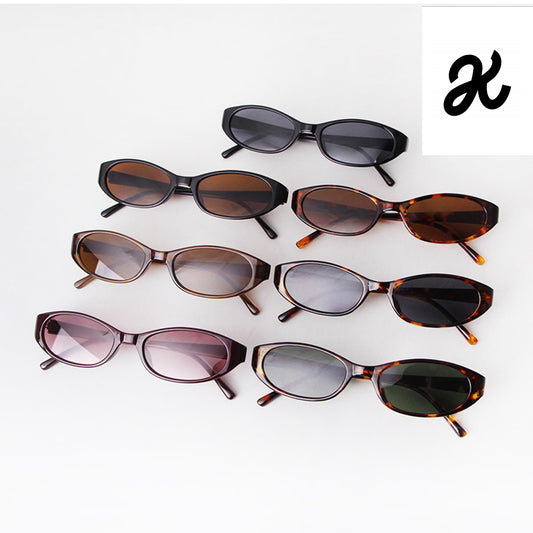 New Oval Cat-Eye Sunglasses for Men & Women – High-End Vintage Retro Sun Glasses