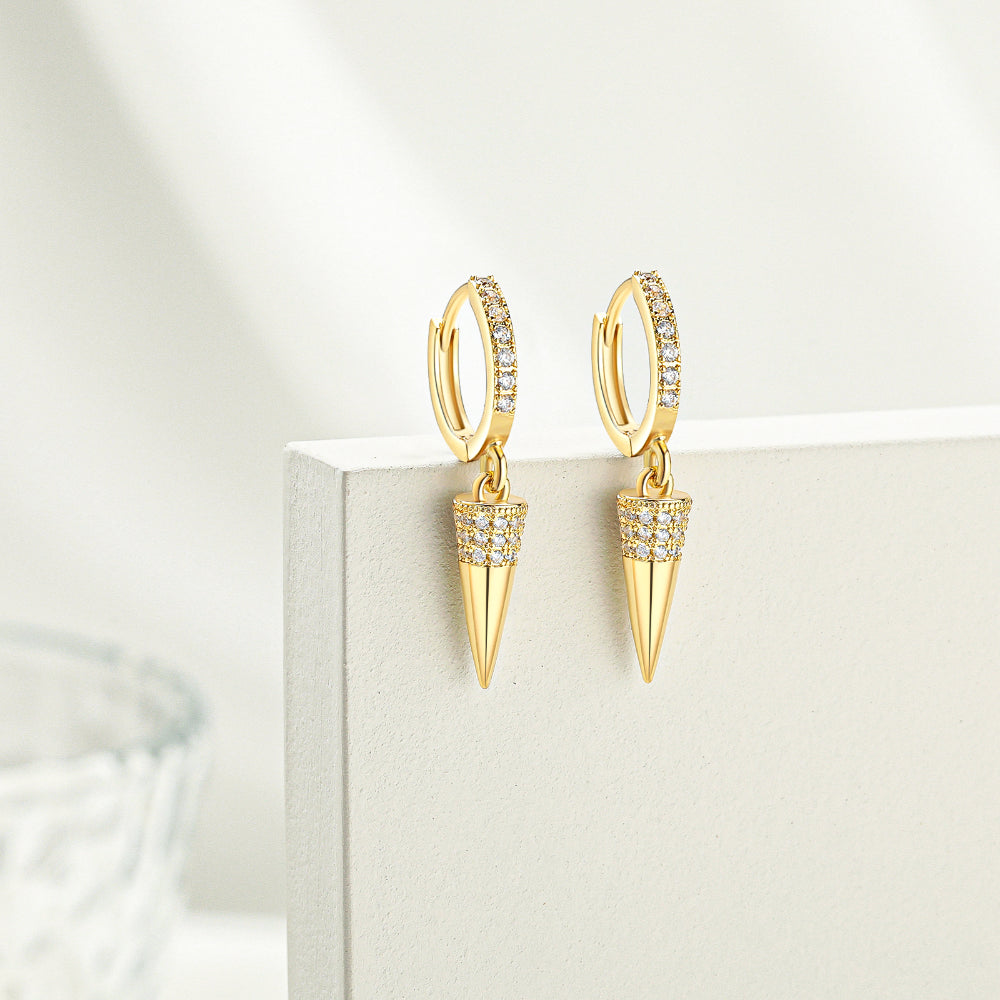 Statement 14K Gold Earrings for Women and Girls